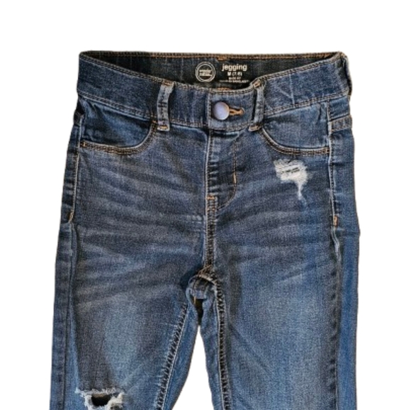 Wonder Nation Girls Dark-washed Jeggings - Picture 2 of 7